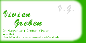vivien greben business card
